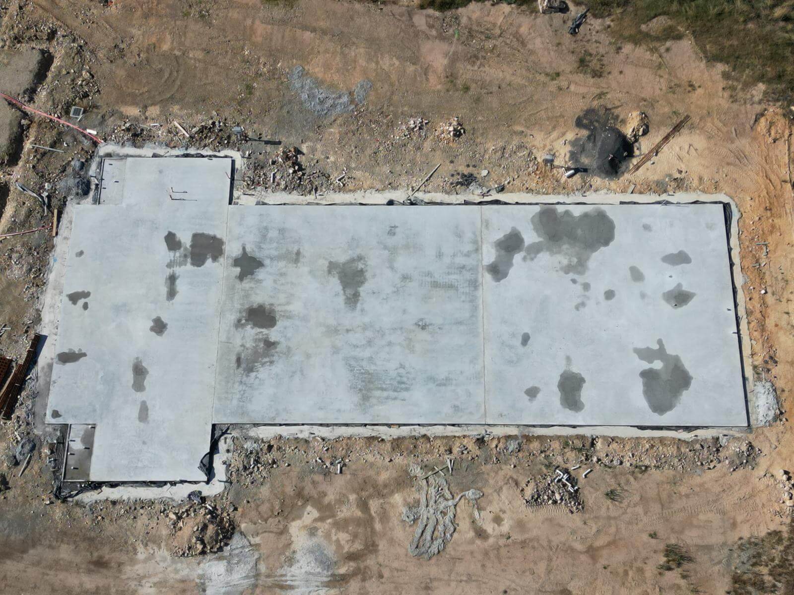 Arieal view of the slabs — 05 January 2025 — photo 1