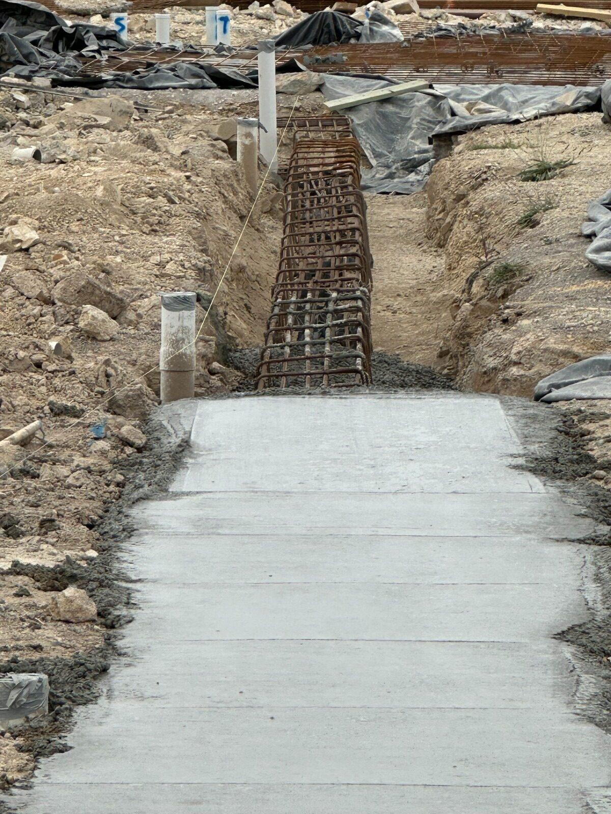 Footings completed — 11 November 2024 — photo 2
