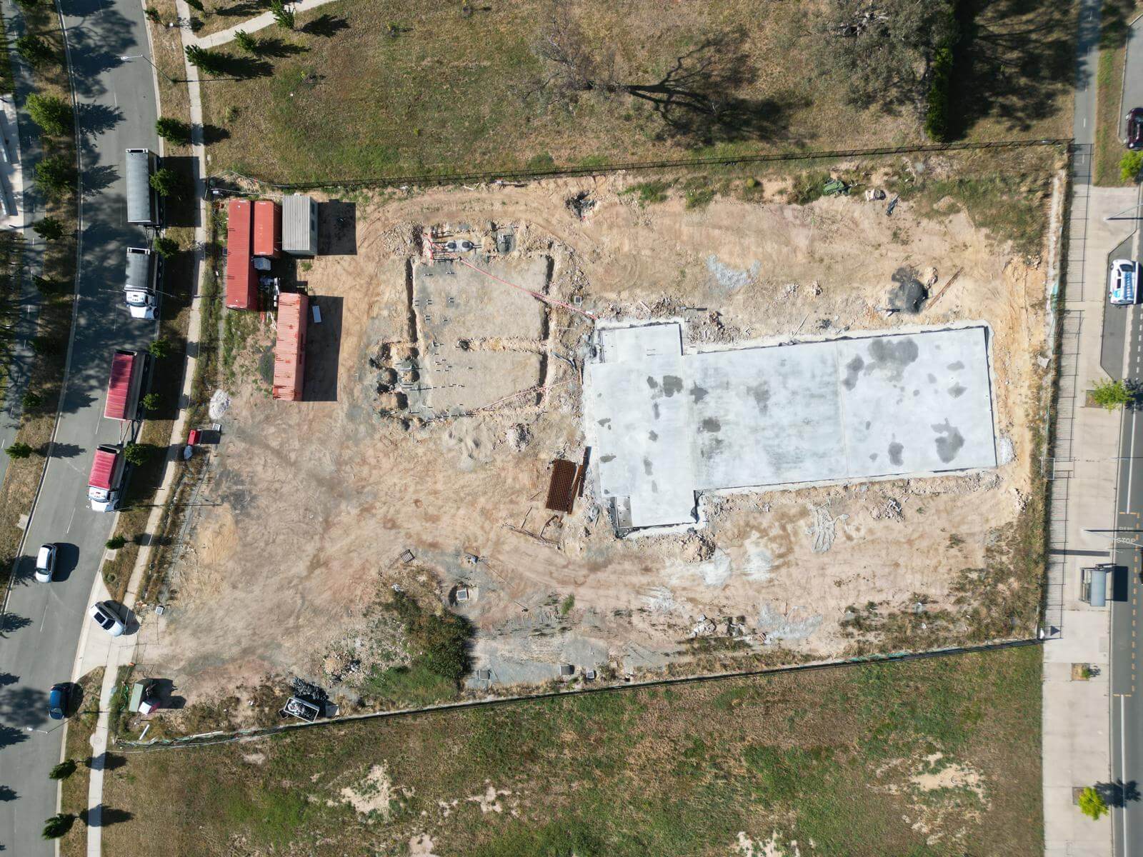 Arieal view of the slabs — 05 January 2025 — photo 2