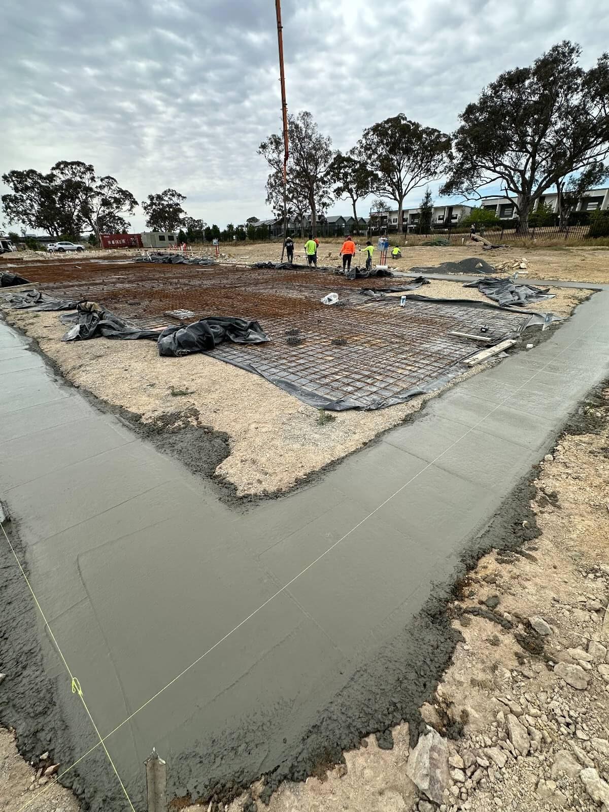 Footings completed — 11 November 2024 — photo 3