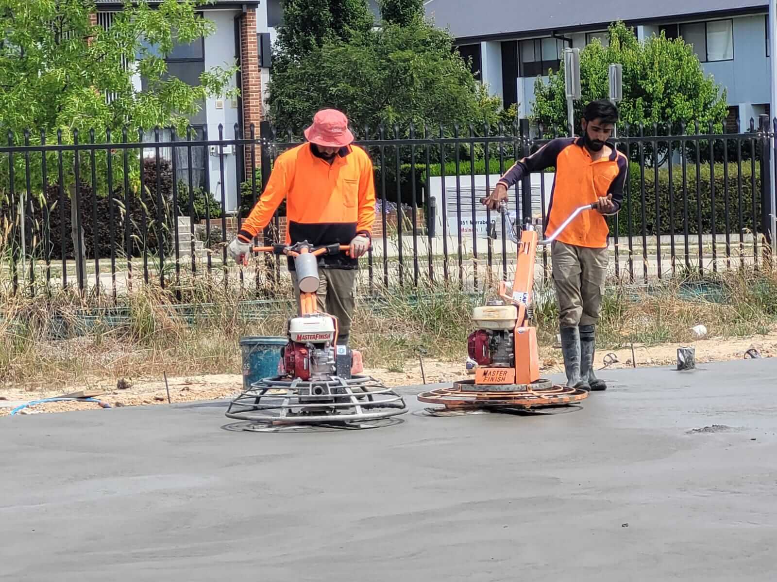 Slab pour in progress — 25 November 2024 — photo 3